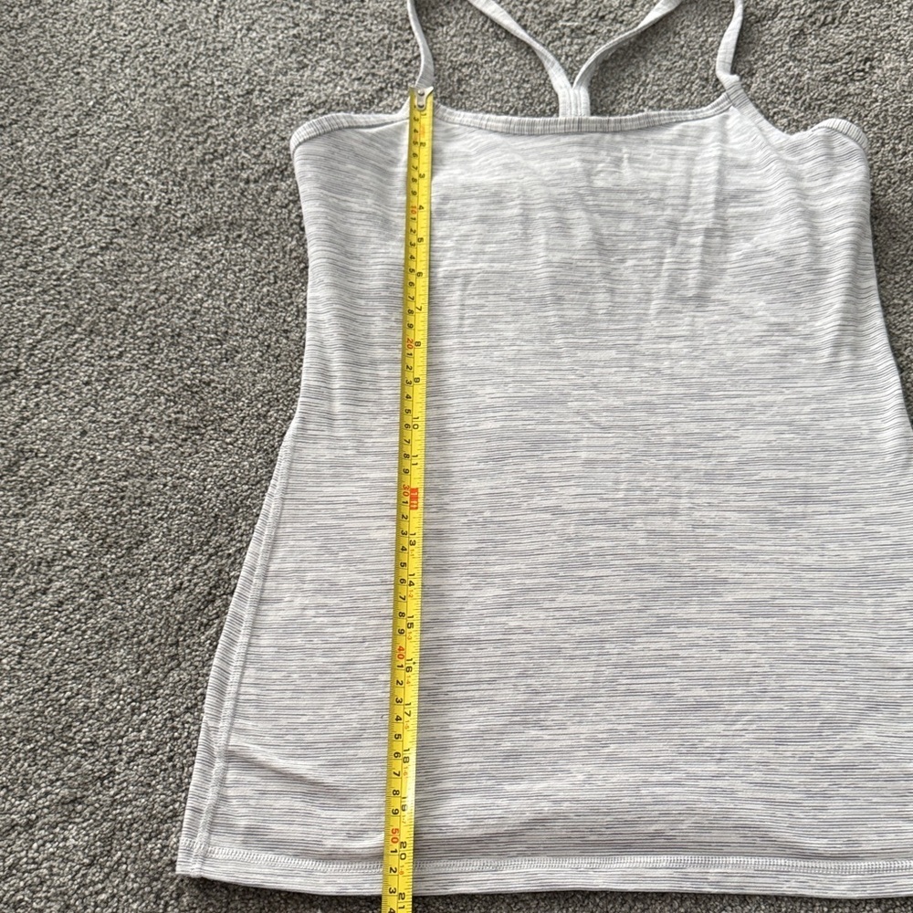 lululemon athletica Light Gray Camisole SEE PHOTO FOR SIZING - Picture 5 of 5
